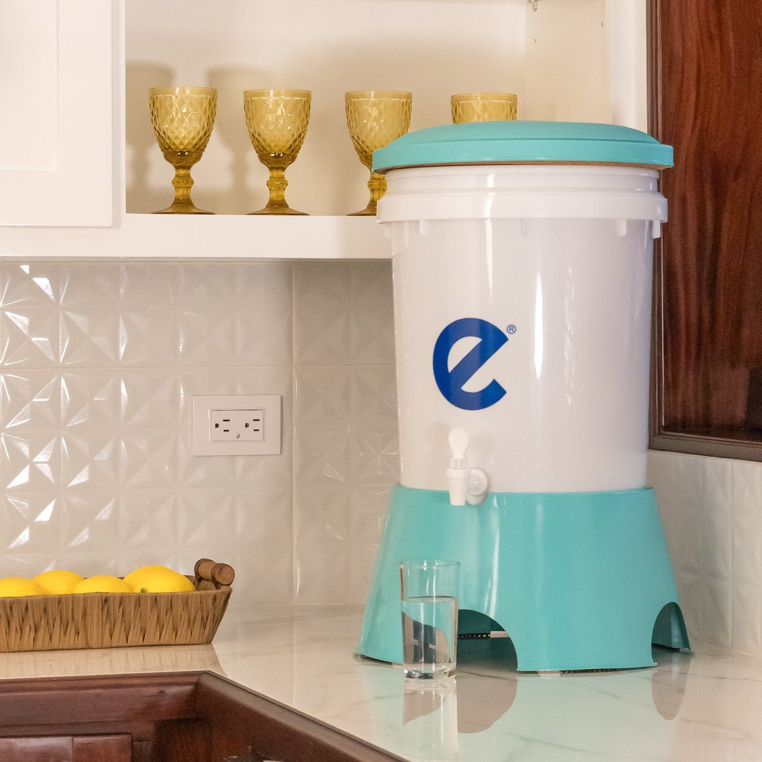 Ecofiltro Color Collection in Kitchen