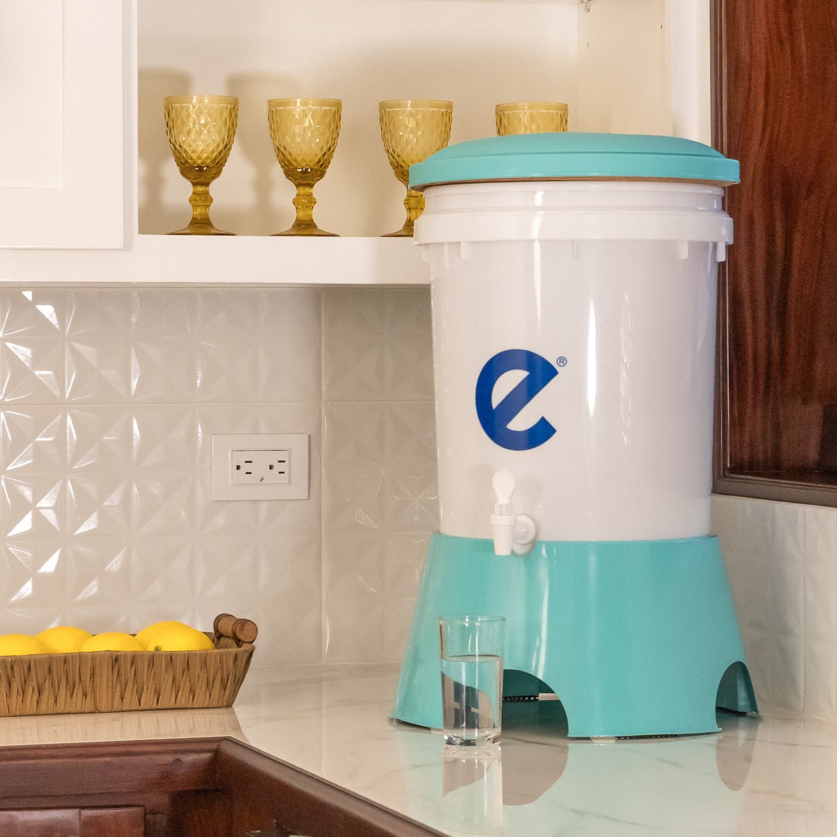 Ecofiltro Color Collection in Kitchen